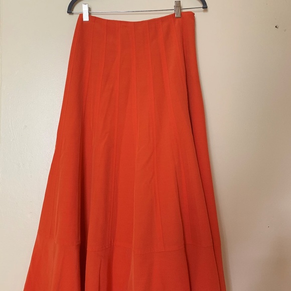 TESSI Dresses & Skirts - Elegant Orange A-Line Skirt